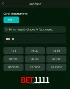deposits BET1111